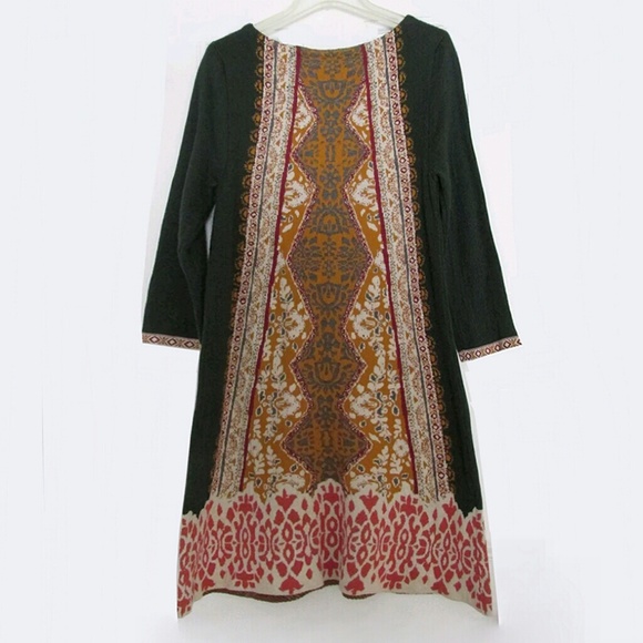 Anthropologie Sweater Dress Knitted and Knotted - Picture 3 of 6